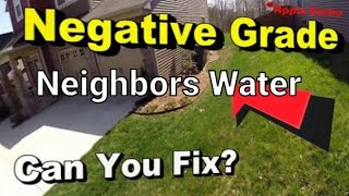 Neighbors Water on Your Property What can you do [upl. by Queri]