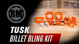 Tusk Motorcycle Billet Bling Kit [upl. by Icken422]