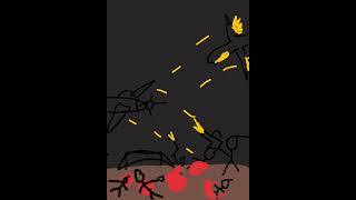 Stickmen Warfare 3 The Victory of bomberda [upl. by Damick]