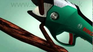 Bosch Ciso Cordless Garden Secateur LiIon 36V [upl. by Eillas363]