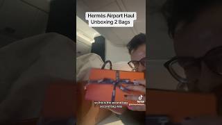 Hermès Airport Haul  Double unboxing [upl. by Ruyle760]