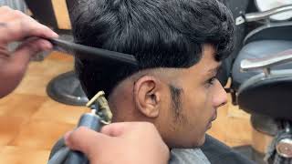 mid fade v shape haircut step by step 2024 [upl. by Romine567]