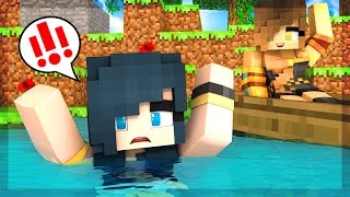 WE LOST OUR HOME THE NEIGHBORHOOD FLOODS Minecraft Roleplay [upl. by Meletius965]