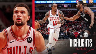 HIGHLIGHTS Chicago Bulls beat the Pistons 119108 behind DeMar DeRozans 29 points [upl. by Evars951]