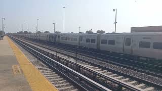 LIRR Hempstead train at Hillside Support Facility [upl. by Atteynot511]