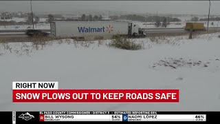 Drivers impacted by snow storm in El Paso County [upl. by Barraza341]