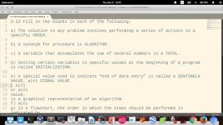 C How to Program 6th edition  Deitel amp Deitel exercise 312 [upl. by Eolhc]