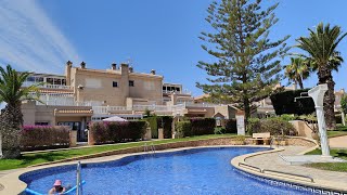 Reserved 149950€ Playa Flamenca Miraflores 2 bed ground floor swimming pool gated community [upl. by Lenehc]