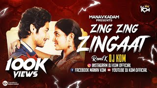 Zingaat Dj Song  Marathi Dj Song  Sairat  Dj KDM [upl. by Jepum]