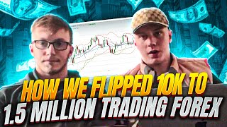 HOW WE FLIPPED £10000 TO 16 MILLION FROM FOREX TRADING [upl. by Rolando]