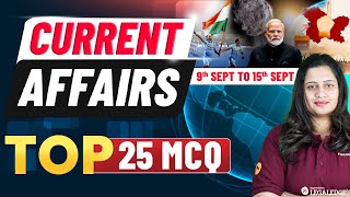 Weekly Current Affairs MCQs for CLAT amp Other Law Exams  Current Affairs for CLAT 2025 [upl. by Norraf]