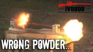 Smokeless Powder in a Muzzleloader [upl. by Dalila]