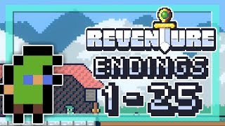 REVENTURE ENDINGS 125 Walkthrough  2 Left Thumbs [upl. by Nilkoorb]