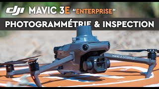 DJI MAVIC 3E RTK  PHOTOGRAMMÉTRIE PAR DRONE et INSPECTION [upl. by Irreg]