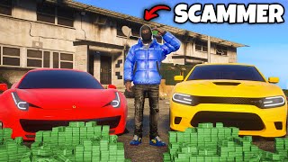 I spent 48 hours as a SCAMMER in GTA 5 RP [upl. by Oibaf]