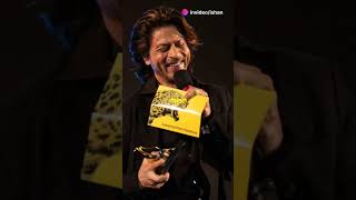 🌟 Shah Rukh Khan Honored with Lifetime Achievement Award at Locarno Film Festival 🎥 shorts [upl. by Esya]