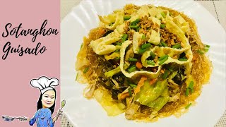 Sotanghon Guisado ala Goldilocks  Easy Recipe KusiNegs  Cooking ng Tanging Ina [upl. by Eirrem]