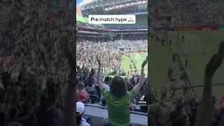 Seattle Sounders prematch chant [upl. by Rohpotsirhc73]