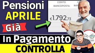 ANTICIPO ✅ PENSIONI APRILE 2024 ➜ PAGAMENTI PASQUA 📈 IMPORTI NETTI AUMENTI IRPEF INVALIDI MINIME [upl. by Arammahs]