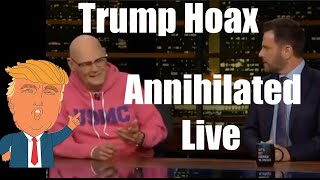 Trump Hoax Gets Shot Down HARD on Bill Maher [upl. by Kablesh]