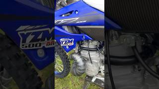 Putting a BRC 500cc 2Stroke Engine into a YZ250 [upl. by Kari353]