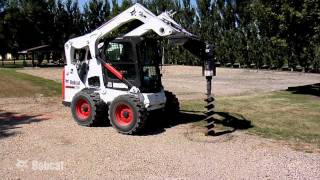 Bobcat Auger Attachment [upl. by Rehpotsihc]