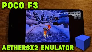 Poco F3  Snapdragon 870  Crash Bandicoot TWoC  Twinsanity  AetherSX2 Alpha 655  Test [upl. by Kone]