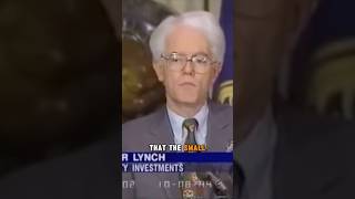 Peter Lynch On The Advantage Small Investors Have stockmarket peterlynch smallinvestors stocks [upl. by Alegnad]