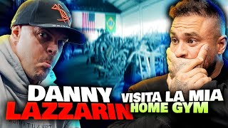 DANNY LAZZARIN VISITA LA MIA HOMEGYM  ALLENAMENTO INSIEME [upl. by Notrom]