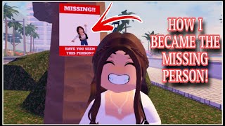 EASY HOW TO BE IN THE MISSING PERSON POSTER IN BERRY AVE ROBLOX [upl. by Eekaz]