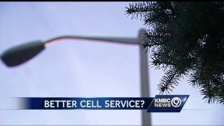 Light pole antennas could improve cell service [upl. by Reppiks]