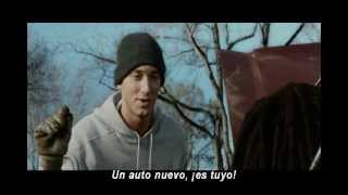 Rap de quotBrabbitquot Eminem en el auto con quotFuturequot  8 Mile Subtítulos en español [upl. by Beesley]