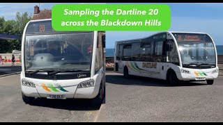 Sampling the Dartline route 20 between Taunton and Seaton [upl. by Brelje951]