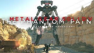 MGSV TPP  All Sahelanthropus Boss Fight Encounters and Skull Face Death Scene [upl. by Labors]