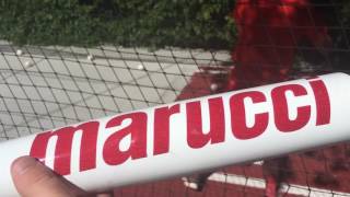 2017 Marucci Cat 7 Cage Side Hitting [upl. by Enialahs]