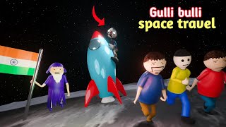 gulli bulli in moon part 1  gulli bulli  moon travel  gulli bulli cartoon  make joke horror [upl. by Rorie67]