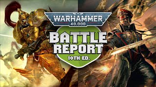 Adeptus Custodes vs Astra Militarum Warhammer 40k 10th Edition Battle Report Ep 49 [upl. by Australia]