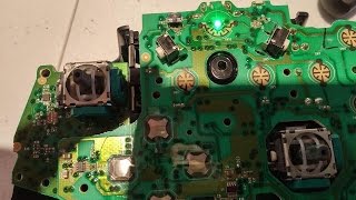 Xbox One controller disassembly led mod done  putting it back together [upl. by Kasevich]