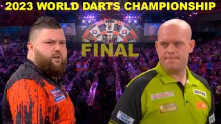 Smith v Van Gerwen FINAL 2023 World Darts Championship [upl. by Bradeord]