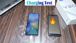 Vivo Y20 Charging Test 0 To 15min 30min amp Full Charge  Shocking result  5000mah battery 18w Fast [upl. by Kamal]