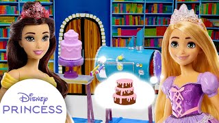 Belle and Rapunzels Baking Invention 🎂  Disney Princess Club [upl. by Dacy457]