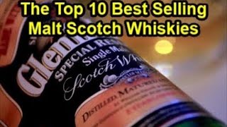 Top 10 Best Selling Single and Blended Malt Scotch Whiskeys Most Popular Whisky Brands in the World [upl. by Asor]