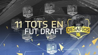 11 TOTS EN UN FUT DRAFT CHALLENGE  JONAS TOTS  FIFA 16 [upl. by Brett533]