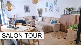 HOME TOUR  SALONSALLE À MANGER [upl. by Ardnahc]