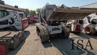 1123  2004 Bobcat S250 Tracked Skid Steer Will Be Sold At Auction [upl. by Litman]