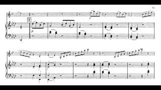 SaintSaëns  Clarinet Sonata 2nd Mov piano accompaniment [upl. by Aehcsrop]