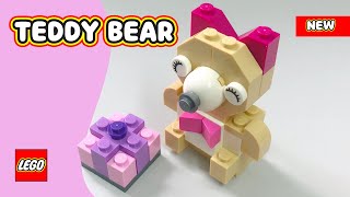 LEGO Teddy Bear Building Instructions — LEGO Classic 10698 [upl. by Stearne311]