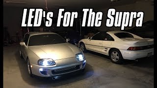 LED Lights For The Supra amp MR2 Tach Fix [upl. by Fortunato]