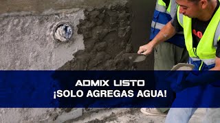 Repello de paredes  ADMIX LISTO ¡Solo agrega AGUA [upl. by Nwahsirhc381]