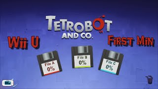 Tetrobot amp Co  First Minutes  GAMEPLAY Wii U [upl. by Sargent]